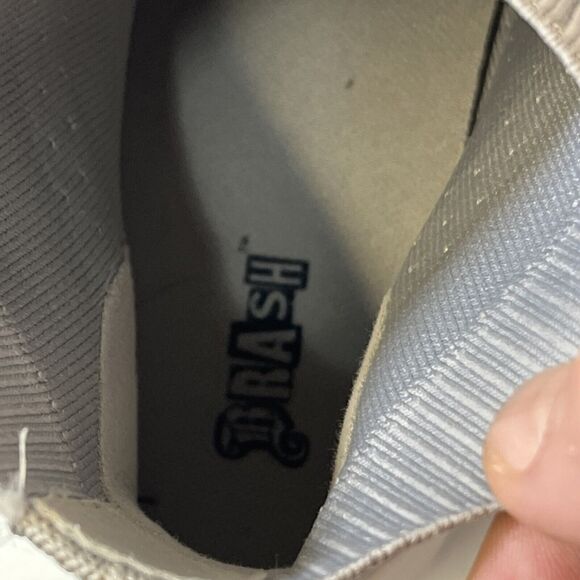 BRASH Women's Size 12M Gray Sock Wedge Slip On Sneaker Bootie - Picture 5 of 7